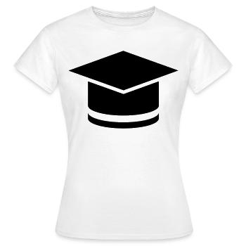 Chapeau de docteur - T-shirt Femme - blanc - Devant - AI Model Female 172 dark (172cm)