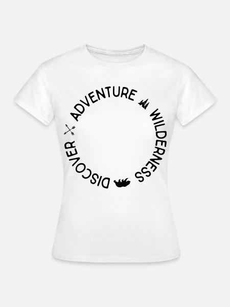 Abenteurer - Frauen T-Shirt - Weiß