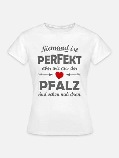 Pfalz - Frauen T-Shirt - Weiß