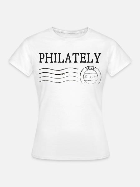 Philatelie - Frauen T-Shirt - Weiß