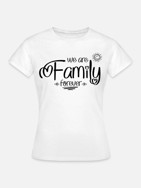 Familie - Frauen T-Shirt - Weiß