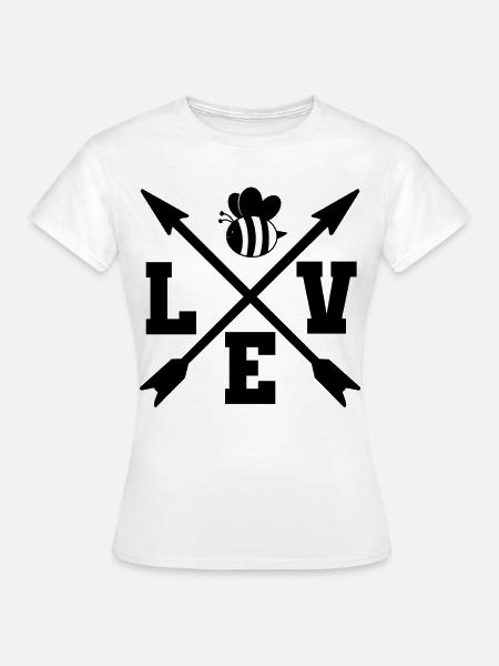 Biene - Frauen T-Shirt - Weiß
