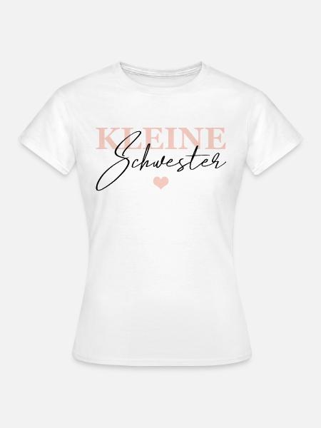 Kleine Schwester - Frauen T-Shirt - Weiß