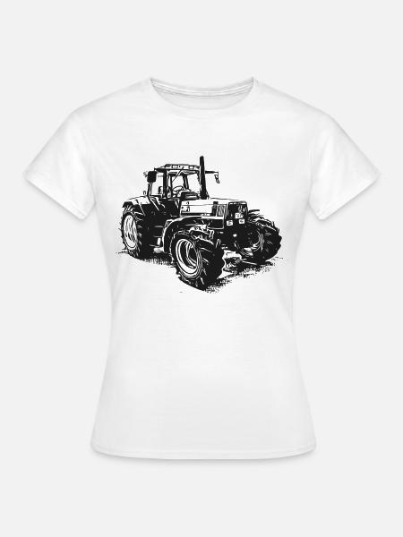 Alter Deutz Traktor - Frauen T-Shirt - Weiß