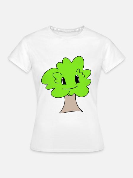 Baum - Frauen T-Shirt - Weiß