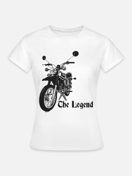 Simson - S51 - Enduro - The Legend - Frauen T-Shirt - Weiß
