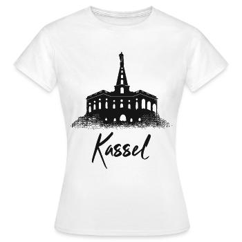 Hercule De Cassel - T-shirt Femme - blanc - Devant - AI Model Female 172 dark (172cm)