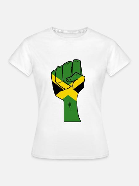 Jamaika - Frauen T-Shirt - Weiß