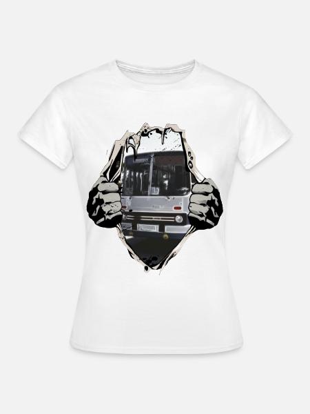 Ikarus Bus - Frauen T-Shirt - Weiß