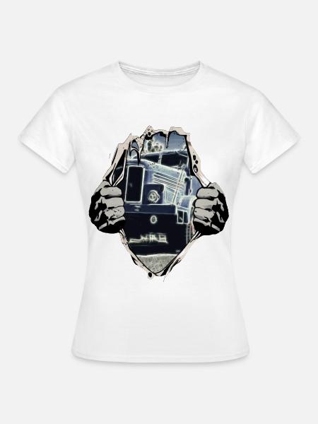 Ifa H6 DDR Kipper under the shirt - Women's T-Shirt - white