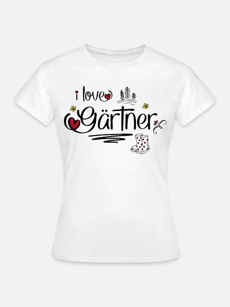 Gärtner - Frauen T-Shirt - Weiß