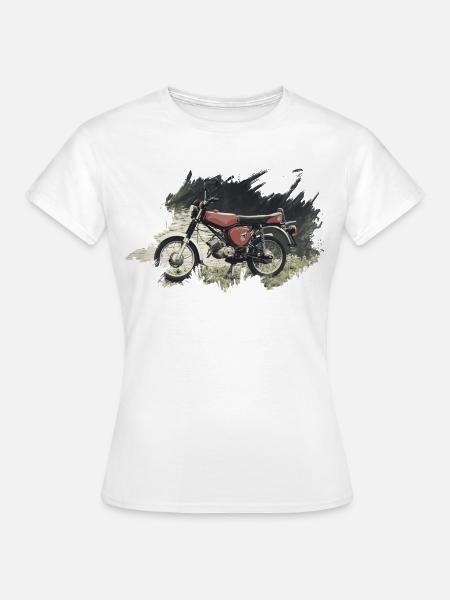 Enduro S51 - Frauen T-Shirt - Weiß
