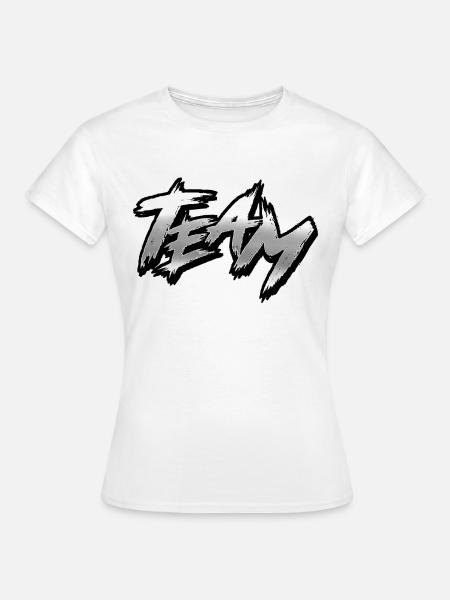 Team - Frauen T-Shirt - Weiß