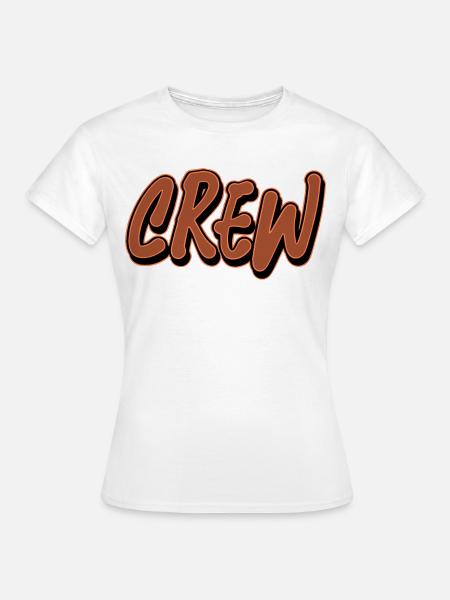 Crew - Frauen T-Shirt - Weiß
