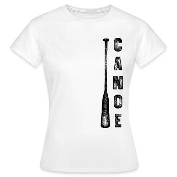 Canoë Canoë Canoë - T-shirt Femme - blanc - Devant - AI Model Female 172 dark (172cm)