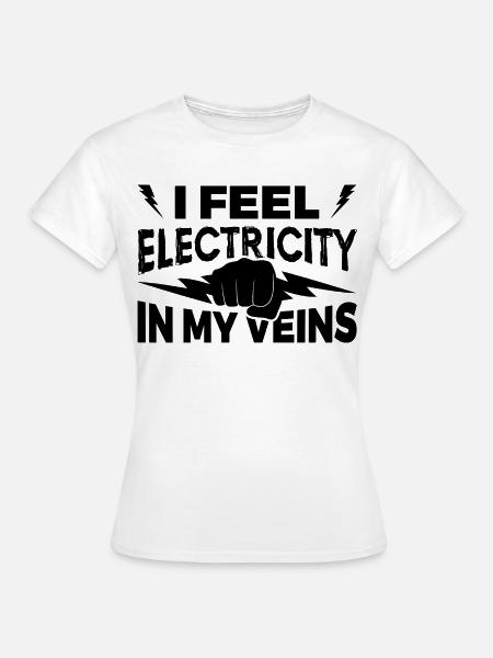 Elektrotechniker - Frauen T-Shirt - Weiß