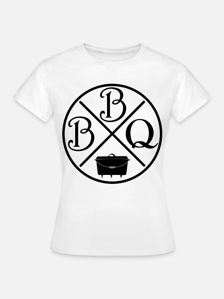 BBQ Dutchoven - Frauen T-Shirt - Weiß