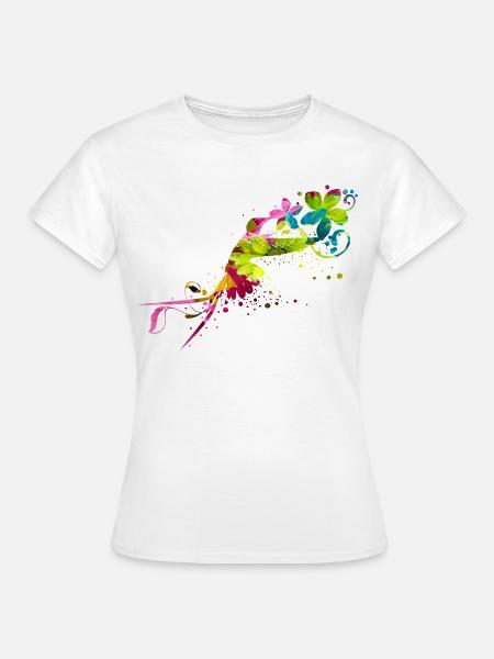 Colobri - Frauen T-Shirt - Weiß