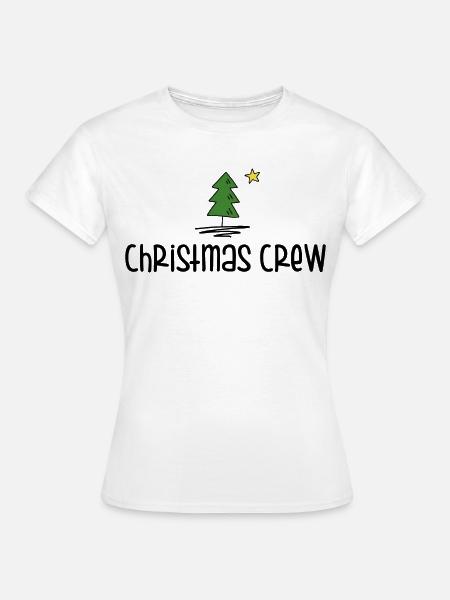 Christmas Crew - Frauen T-Shirt - Weiß