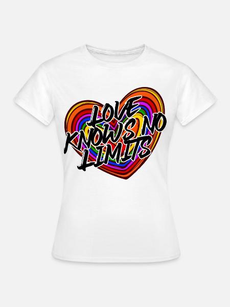 Lgbt Gleichgeschlechtliche Partnerschaft Statement - Frauen T-Shirt - Weiß