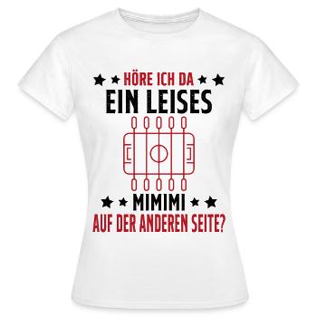 Tischfussball Geschenk Fans Wuzler Tischfussball - Frauen T-Shirt - Weiß - Vorne - AI Model Female 172 dark (172cm)