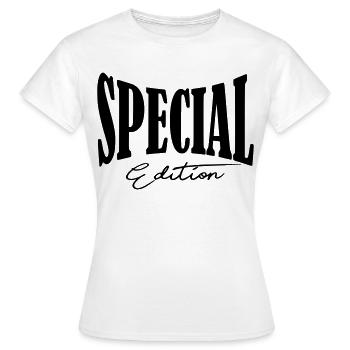 Chemise Tuner édition spéciale - T-shirt Femme - blanc - Devant - AI Model Female 172 dark (172cm)