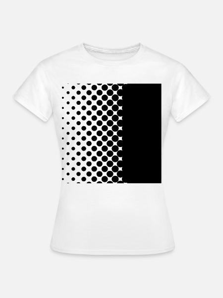 Black points - Frauen T-Shirt - Weiß