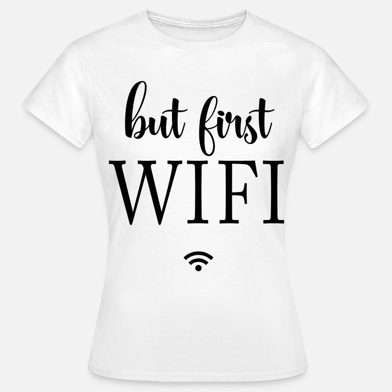 Black Surfaces Minimal Design - Women's T-Shirt - white
