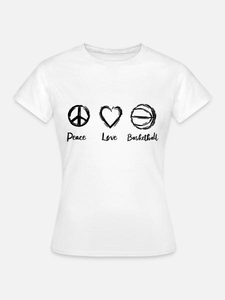 Basketballer Routine - Frauen T-Shirt - Weiß