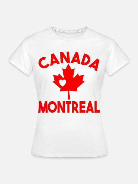 Kanada Montreal - Frauen T-Shirt - Weiß