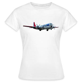 C-97 - Women's T-Shirt - white - Front - AI Model Female 172 dark (172cm)