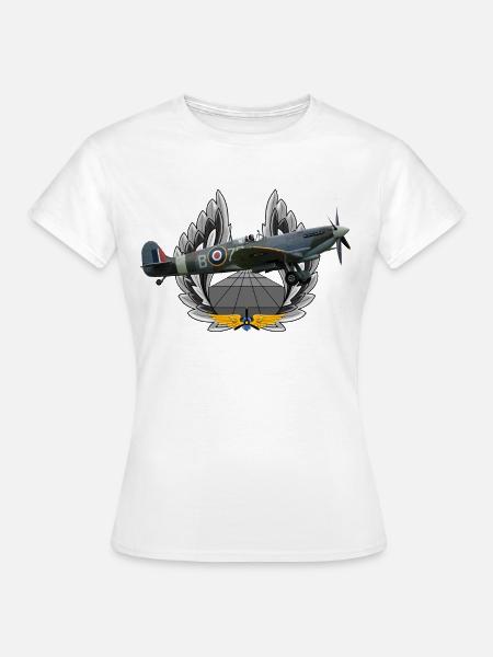 Spitfire - Frauen T-Shirt - Weiß