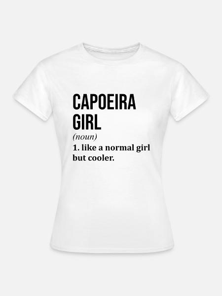 Capoeira - Frauen T-Shirt - Weiß