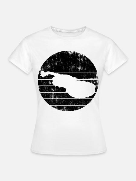 Geige - Frauen T-Shirt - Weiß
