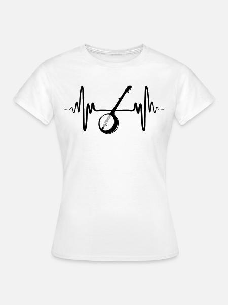 Banjo - Frauen T-Shirt - Weiß