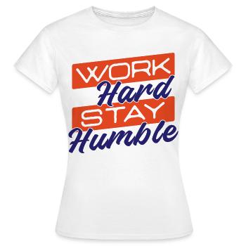 Arbeitskollege Statement Job Erfolg Karriere - Frauen T-Shirt - Weiß - Vorne - AI Model Female 172 dark (172cm)