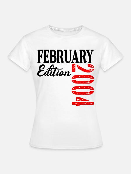 23rd Birthday February 2004 - Frauen T-Shirt - Weiß