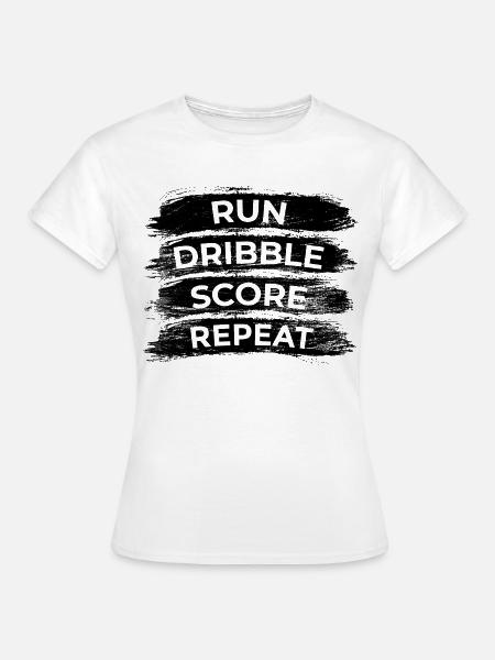 Feldhockey Techniken - Frauen T-Shirt - Weiß
