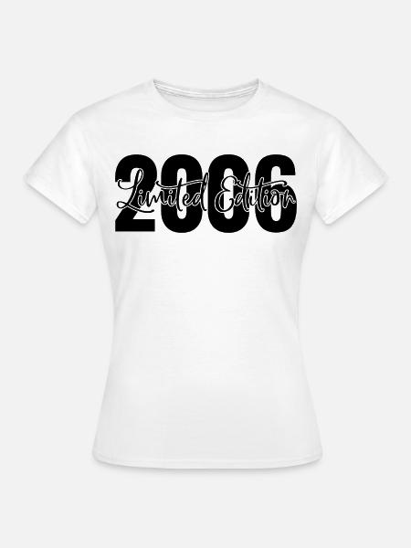 Limited edition 2006 - Frauen T-Shirt - Weiß