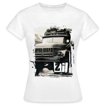 ZIL 131 RDA - T-shirt Femme - blanc - Devant - AI Model Female 172 dark (172cm)