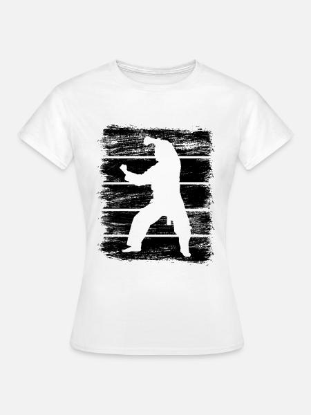 Karateka - Frauen T-Shirt - Weiß