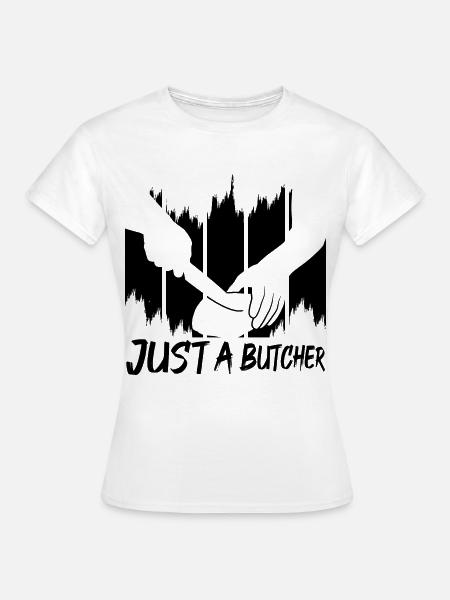 Metzger - Frauen T-Shirt - Weiß
