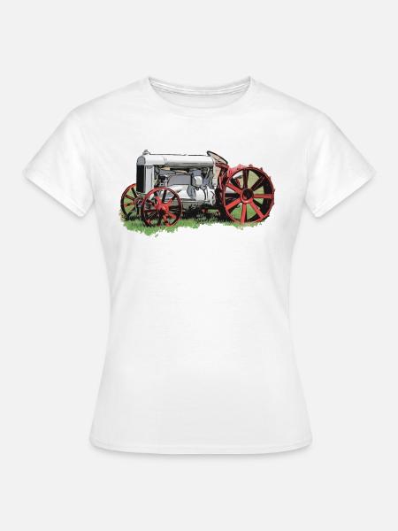 Traktor Fordson Model F - Frauen T-Shirt - Weiß