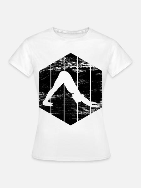 Yogini - Frauen T-Shirt - Weiß