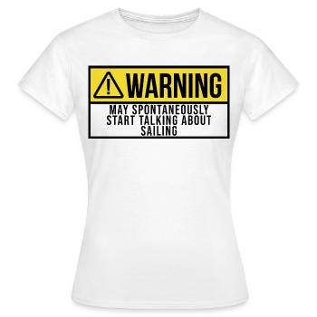 Sailing Sailing Sailing - Women's T-Shirt - white - Front - AI Model Female 172 dark (172cm)