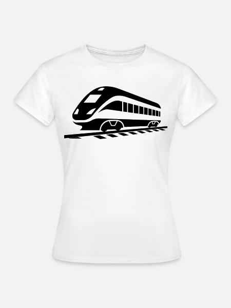 Chemin de fer - T-shirt Femme - blanc