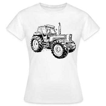 Tractor Turbo DT 160 90 - Women's T-Shirt - white - Front - AI Model Female 172 dark (172cm)