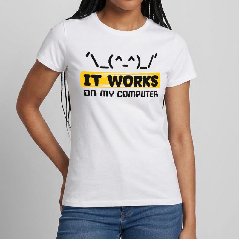 Coden Skripting Computerfreak Developer Statement Frauen T-Shirt