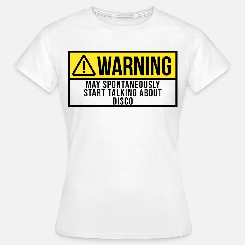 Disco - Women's T-Shirt - white