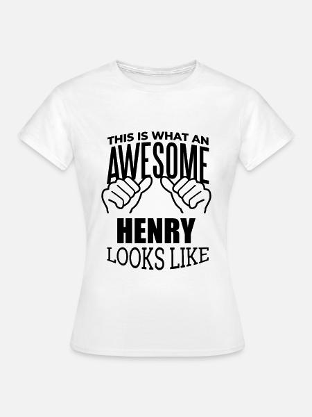 Heinrich Heinrich Heinrich - Frauen T-Shirt - Weiß
